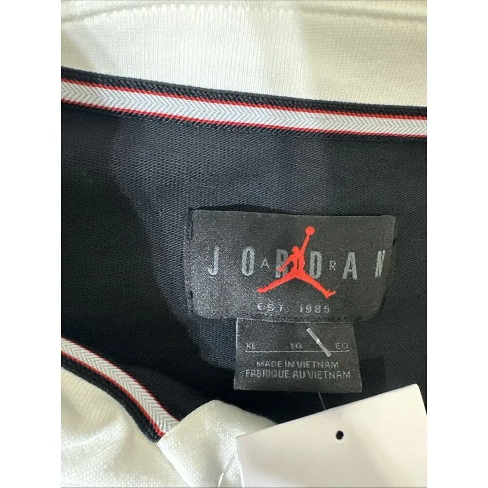 Nike Jordan Flight Rugby Shirt Men’s XL Twenty3 Flight School Patch NWT
